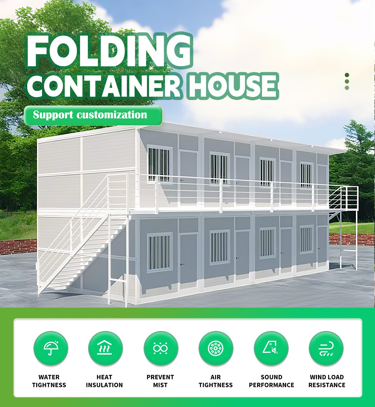 Modular Folding Container House Modular Folding Container House