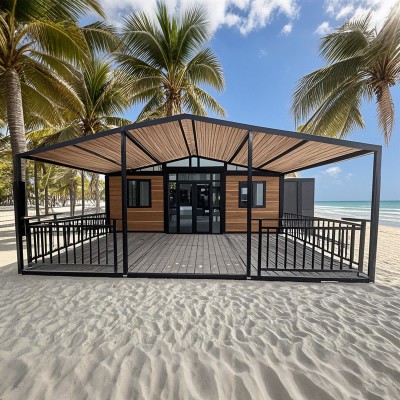 מקלט מכולות הניתן להרחבה